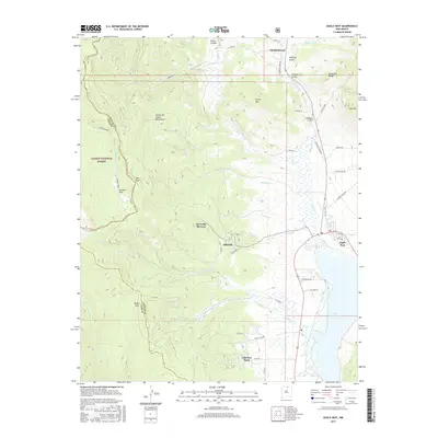 2017 Map of Eagle Nest, 2017 Print