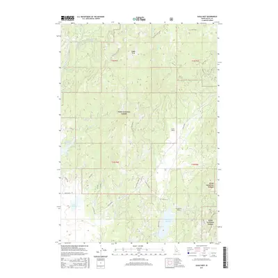 2017 Map of Eagle Nest, 2017 Print