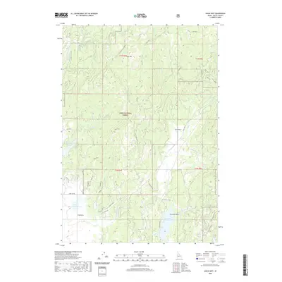 2020 Map of Eagle Nest, 2020 Print