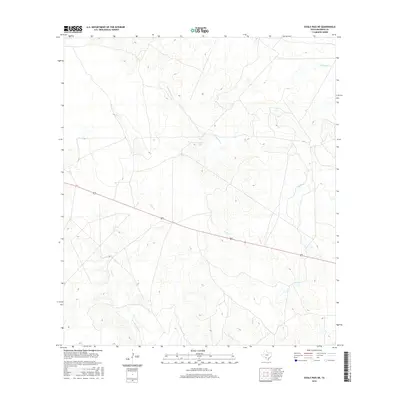 2016 Map of Eagle Pass NE, 2016 Print