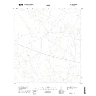 2019 Map of Eagle Pass NE, 2019 Print