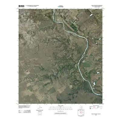 2010 Map of Eagle Pass SW, 2010 Print
