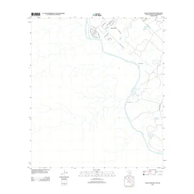 2012 Map of Eagle Pass SW, 2012 Print
