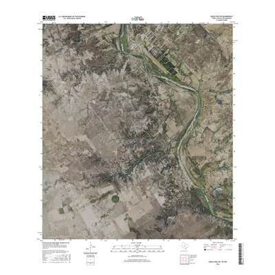 2016 Map of Eagle Pass SW, 2016 Print