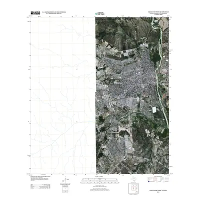 2012 Map of Eagle Pass West, 2012 Print