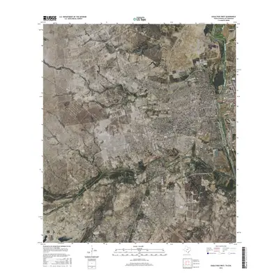 2016 Map of Eagle Pass West, 2016 Print