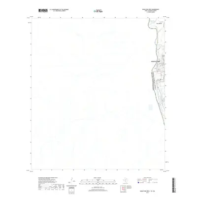 2019 Map of Eagle Pass West, 2019 Print