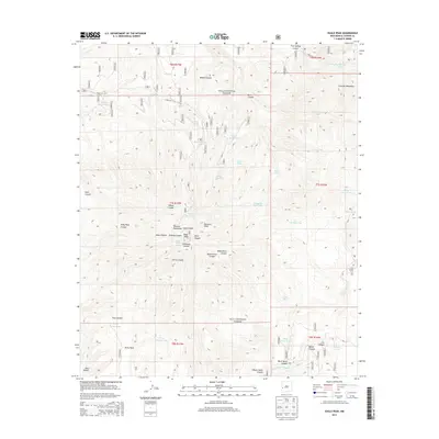 2013 Map of Eagle Peak, 2013 Print