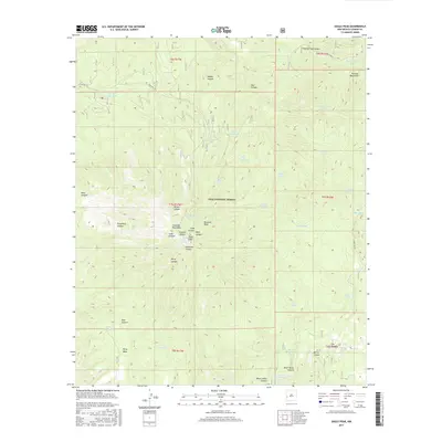2017 Map of Eagle Peak, 2017 Print
