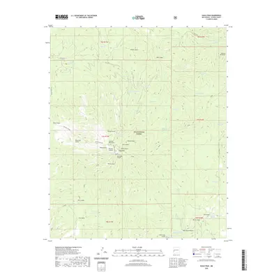 2020 Map of Eagle Peak, 2020 Print