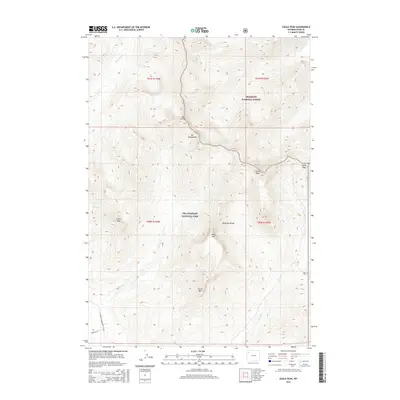 2015 Map of Eagle Peak, 2015 Print