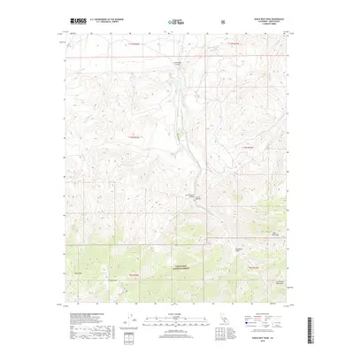 2018 Map of Eagle Rest Peak, 2018 Print
