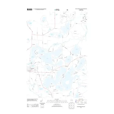 2013 Map of Eagle River East, 2013 Print