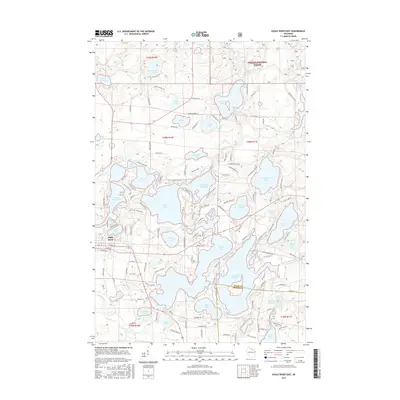 2015 Map of Eagle River East, 2015 Print