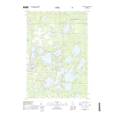 2018 Map of Eagle River East, 2018 Print