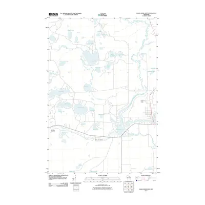 2010 Map of Eagle River West, 2010 Print