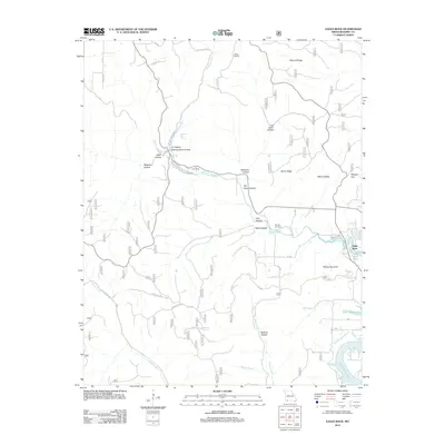 2012 Map of Eagle Rock, 2012 Print