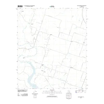 2010 Map of Eagle Springs, 2010 Print
