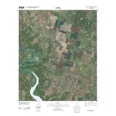 2012 Map of Eagle Springs, 2012 Print