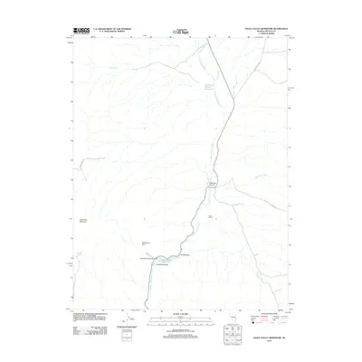 2012 Map of Eagle Valley Reservoir, 2012 Print