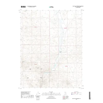 2018 Map of Eagle Valley Reservoir, 2018 Print