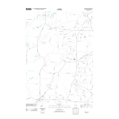 2013 Map of Eagle, 2013 Print