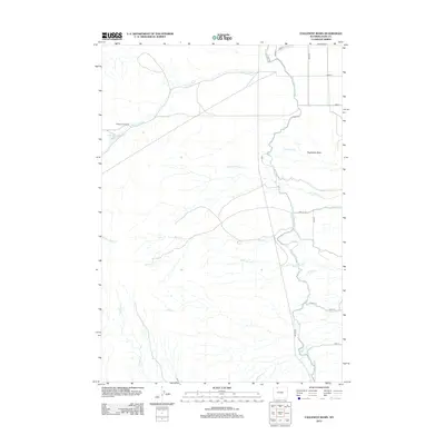 2012 Map of Eaglenest Basin, 2012 Print