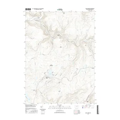 2016 Map of Eagles Mere, 2016 Print