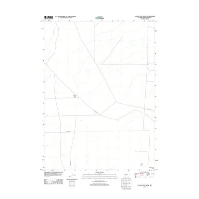 2012 Map of Eagles Nest Draw, 2012 Print
