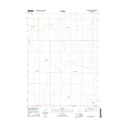 2015 Map of Eagles Nest Draw, 2015 Print