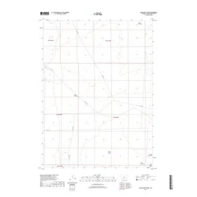 2017 Map of Eagles Nest Draw, 2017 Print