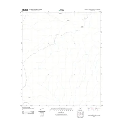 2011 Map of Eagletail Mountains West, 2011 Print
