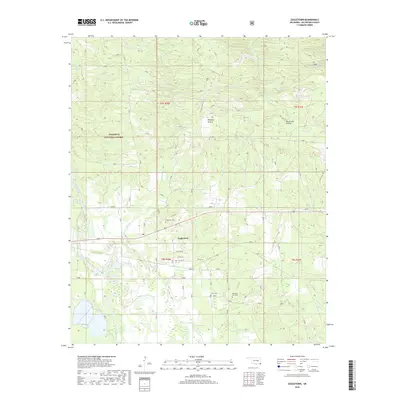 2018 Map of Eagletown, 2018 Print