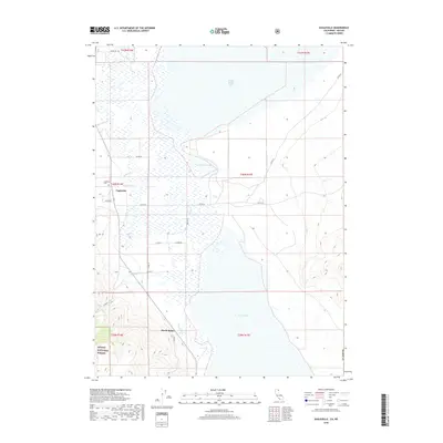 2018 Map of Eagleville, 2018 Print