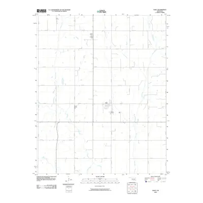 2009 Map of Eakly, 2009 Print