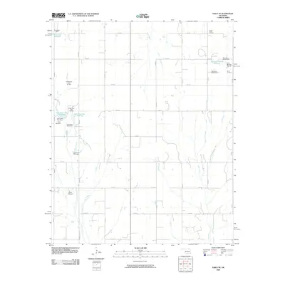 2009 Map of Eakly NE, 2009 Print