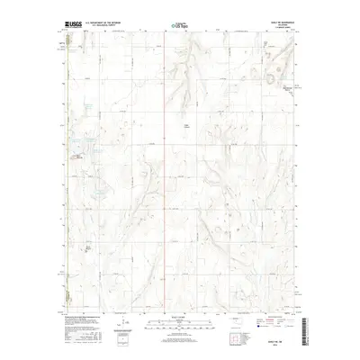 2016 Map of Eakly NE, 2016 Print