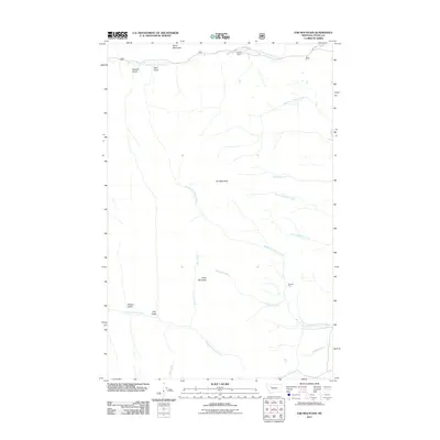 2011 Map of Ear Mountain, 2011 Print
