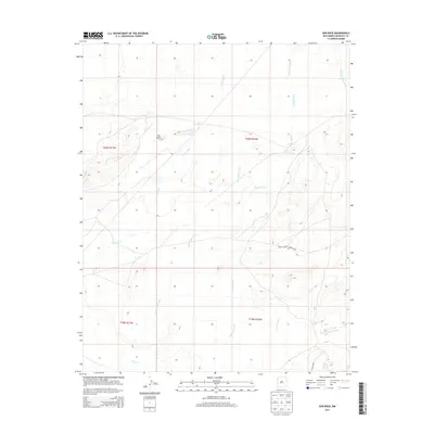 2013 Map of Ear Rock, 2013 Print