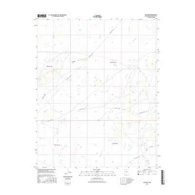 2017 Map of Ear Rock, 2017 Print