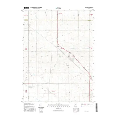 2016 Map of Earl Park, 2016 Print