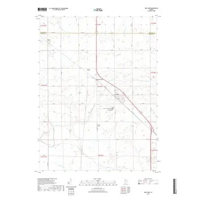 2019 Map of Earl Park, 2019 Print