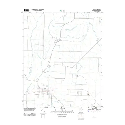 2011 Map of Earle, 2011 Print
