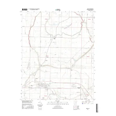 2017 Map of Earle, 2017 Print