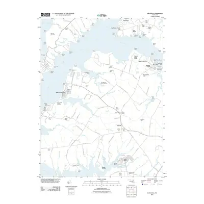 2011 Map of Earleville, 2011 Print