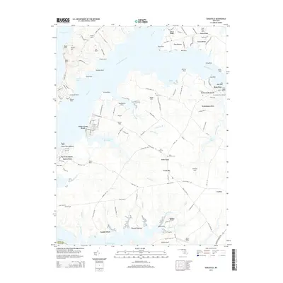2014 Map of Earleville, 2014 Print