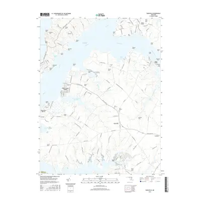 2016 Map of Earleville, 2016 Print
