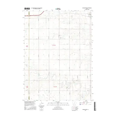 2015 Map of Earlham West, 2015 Print