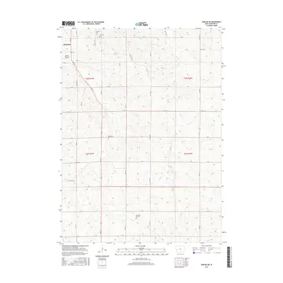 2015 Map of Earling NE, 2015 Print