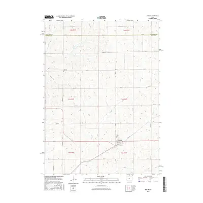 2015 Map of Earling, 2015 Print